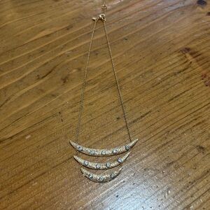 Alexis Bittar Gold Multi-Tiered Necklace